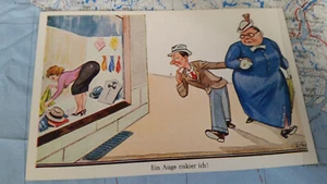 Postal Ein Auge Riskier ich 8717 - Imagen 1 de 2