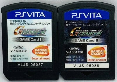 PS VITA Cartridge SD Gundam G Generation Genesis Japanese Games - Image 1 of 2