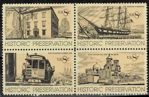 USA 1971 HISTORIC PRESERVATION MNG - Picture 1 of 1