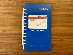 Flightsafety 1124 Westwind Emergency Checklist - Bild 1 von 2