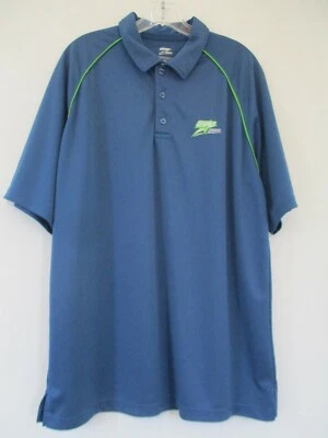 Camisa Polo Upward Sport Para Hombre Talla AXL Azul Sólido Manga Corta Hydrovent Foto 1 de 4