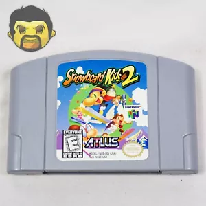 Snowboard Kids 2 N64 Authentic Nintendo 64 1999 Tested & Working FAST SHIPPING - Picture 1 of 8