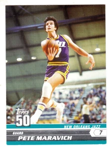 2007-08 TOPPS #50 PETE MARAVICH 50th ANNIVERSARY - Picture 1 of 1