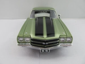 GMP ACME 1:18 1970 CHEVROLET CHEVELLE SEAMIST GREEN A1805505GC - Picture 1 of 6