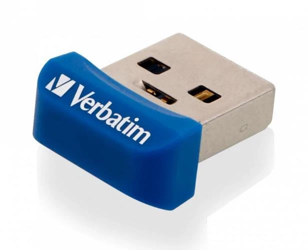 VERBATIM PEN DRIVE 16GB STORE 'N' STAY NANO USB-A 3.2 GEN1 (98709) BLU