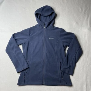 Columbia Damen Fleece Kapuzenpullover mit Reißverschluss kleine Taschen Sweatshirt mit durchgehendem Reißverschluss - Bild 1 von 8