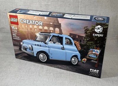 LEGO CREATOR EXPERT - 77942 - NEW/SEALED - FIAT 500 (BLUE VERSION) - Image 1 of 3