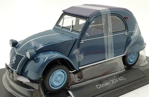 Norev 1/18 Scale Diecast 181485 - Citroen 2CV AZL 1959 - Glacier Blue - Picture 1 of 5