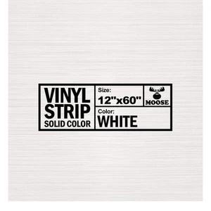 Parche de reparación de vinilo para casa de rebote inflable vinilo blanco de 12x60 pulgadas sin pegamento - Imagen 1 de 3