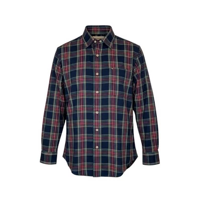 Scandia Woods Mens Size Medium Cotton Blend Heavy Quality Red Blue Plaid Vintage - Image 1 of 4
