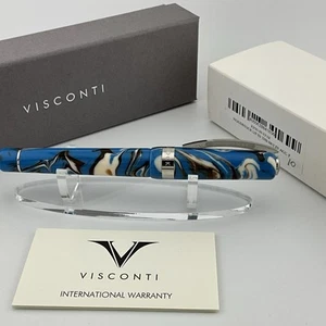 VISCONTI WOODSTOCK COLLECTION UP IN THE SKY EDITION FOUNTAIN PEN STEEL NIB - Picture 1 of 5