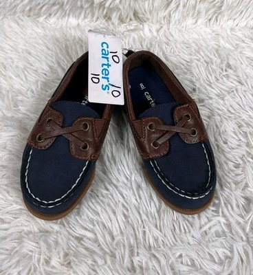 Zapatos de vestir Carter's Bauk azul marino para niños talla 8M estilo sin cordones CF21J06B NUEVOS Foto 1 de 4