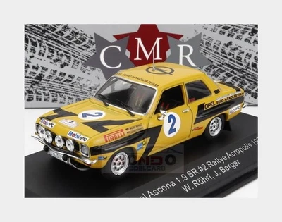 1:43 CMR Opel Ascona 1.9 Sr #2 Rally Acropolis 1975 W.Rohrl J.Berger WRC023 - Immagine 1 di 2