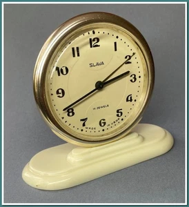 Soviet Vintage Slava Alarm Clock USSR 1980's~Perfect Condition #15825 - Picture 1 of 9