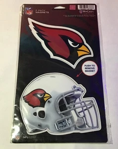 Juego de imanes WinCraft 2014 NFL PHOENIX CARDINALS 2 piezas - refrigerador automático para automóvil - Imagen 1 de 5