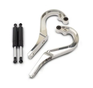 EDDIE MOTORSPORTS #MS149-05P Billet Trunk Hinges Polished - Picture 1 of 1
