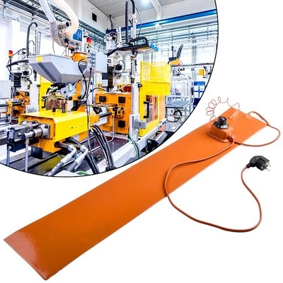 SILICONE F??r seitlich biegsames Silikon Heizkissen AC220V mit Controller und Kabel