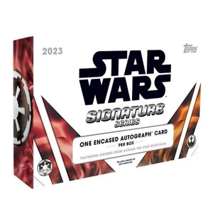 2023 Topps Star Wars Signature Series Hobby Box Factory Sealed Box Neu - Bild 1 von 9