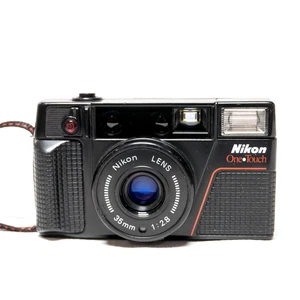⭐ Nikon L35AF2 L35 AF2 Pikaichi 35mm Point and Shoot Film Camera ~ Serviced ⭐ - Picture 1 of 14