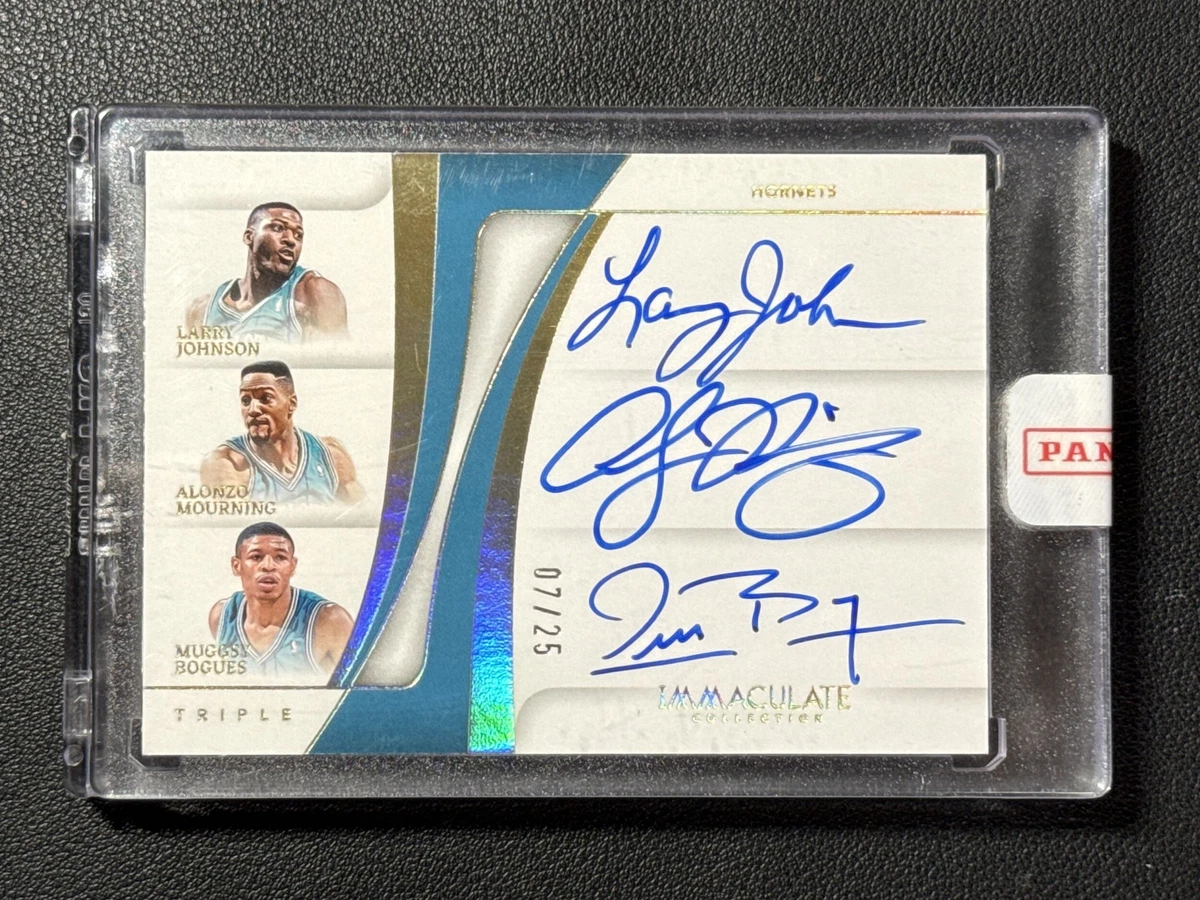 Alonzo Mourning Autographed Basketball Trading Cards & Accessories