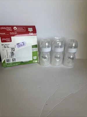 Playtex Drop-Ins Premium Designer Nurser 4 oz - 3 Pk, Box Has Minor Damage - Image 1 of 3