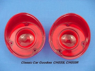 Lentes de luz trasera Chevrolet Chevelle Malibu 1972 Foto 1 de 2