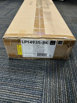 Kuzco Chute 35" LED Linear Pendant Black/White Acrylic Diffuser LP14935-BK (NIB) - Image 1 of 4