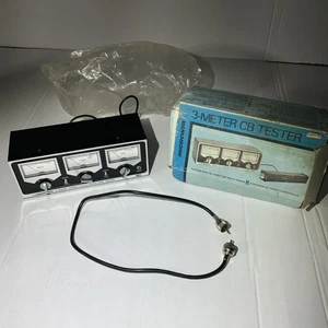 Micronta 3-Meter CB HAM Tester Radio Shack CAT #21-522 Power/Modulation UNTESTED - Picture 1 of 11
