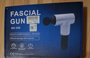 Pistola Massaggio Fasciale KH-320 6 Livelli Frequenza Variabile Vibrazione Massaggiatore Muscolare - Foto 1 di 6