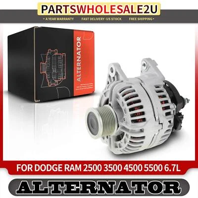 New Alternator for Dodge Ram 2500 3500 4500 5500 L6 6.7L 136A 12V CW 0124525156 - Image 1 of 4