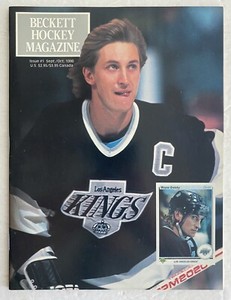 Beckett Hockey Magazine #1 September / October 1990 Issue Wayne Gretzky