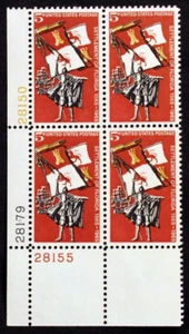 US Plate Blocks Stamps #1271 ~ 1965 5c Settlement of Florida MNH SP2298 - Picture 1 of 1