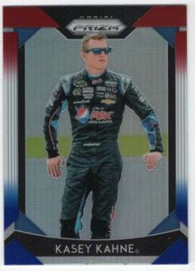 2019 Panini Prizm Racing Red White and Blue Prizm #48 Kasey Kahne 