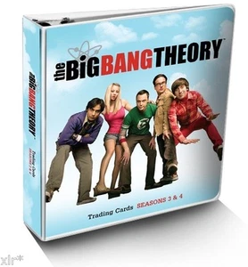 BIG BANG THEORY SEASON 3 & 4 COLLECTOR CARD BINDER WITH EXCLUSIVE COSTUME CARD - Zdjęcie 1 z 3
