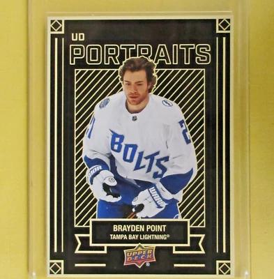 BRAYDEN POINT  2022-23  UD PORTRAITS  #P-5  Tampa Bay Lightning - Image 1 of 4