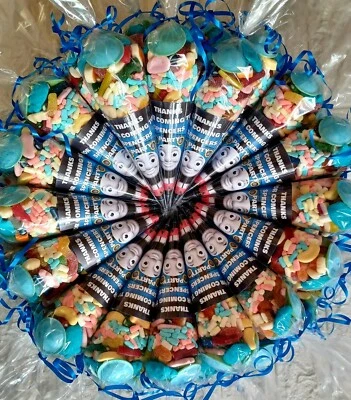 10 BOLSOS THOMAS DULCES FIESTA FAVOR CUMPLEAÑOS NIÑOS NIÑAS PERSONALIZADOS UNISEX Foto 1 de 2