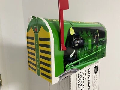 farm mailbox, Valentines gift, customized mailbox, tractor gifts, gifting, sale - Image 1 of 4