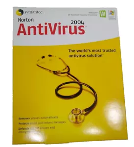 Symantec Norton Antivirus 2004 Windows XP Home XP Pro 2000 Pro ME 98 - Picture 1 of 3