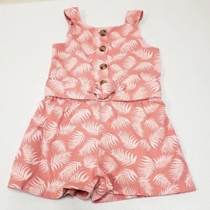 Little Lass Girls One Piece Romper Size 6 - Picture 1 of 10