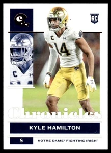 2022 Panini Chronicles Draft Picks Donruss Optic Rated Rookie Kyle Hamilton - Picture 1 of 2