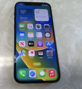 Apple Iphone 12 64GB Blue (Unlocked) good used - 80% BH - Afbeelding 1 van 7