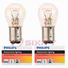 2 pc Philips Brake Light Bulbs for Fiat 124 128 131 850 Brava Strada X-1 9 ua Fiat Strada