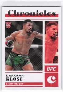 2023 Panini Chronicles UFC Drakkar Klose RC Rookie #98 - Picture 1 of 2