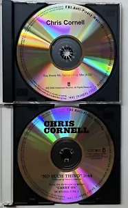 Chris Cornell You Know My Name Pop Mix No Such Thing 2 CD Promo Lot Soundgarden - Picture 1 of 2