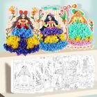 Prinzessin Kleidung wechseln Poke Art DIY Spielzeug  Kinder