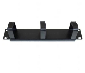 10 Inch SOHO Jumper Ring Bar Miniline Rack Mount Network Data Cabinet Cable Tidy - Picture 1 of 8