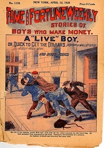 Fame and Fortune Weekly "A 'Live' Boy" Boys Who Make Money Magazine - Picture 1 of 1