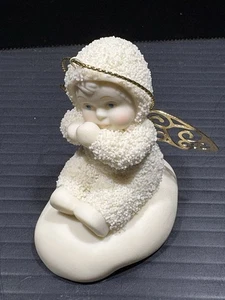 Dept 56 Snowbabies Angelic Wishes Angel On A Cloud Figurine Ornament Retired  - Picture 1 of 8