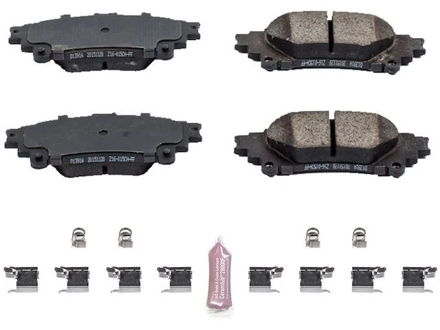 Juego de pastillas de freno traseras para Lexus GS350 2013-2020 2014 2015 2016 2017 2018 QB189KH Foto 1 de 1