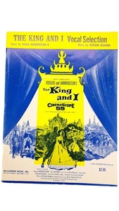 Vintage The King And I selezione vocale Rodgers Hammerstein spartiti canzoni libro - Foto 1 di 8